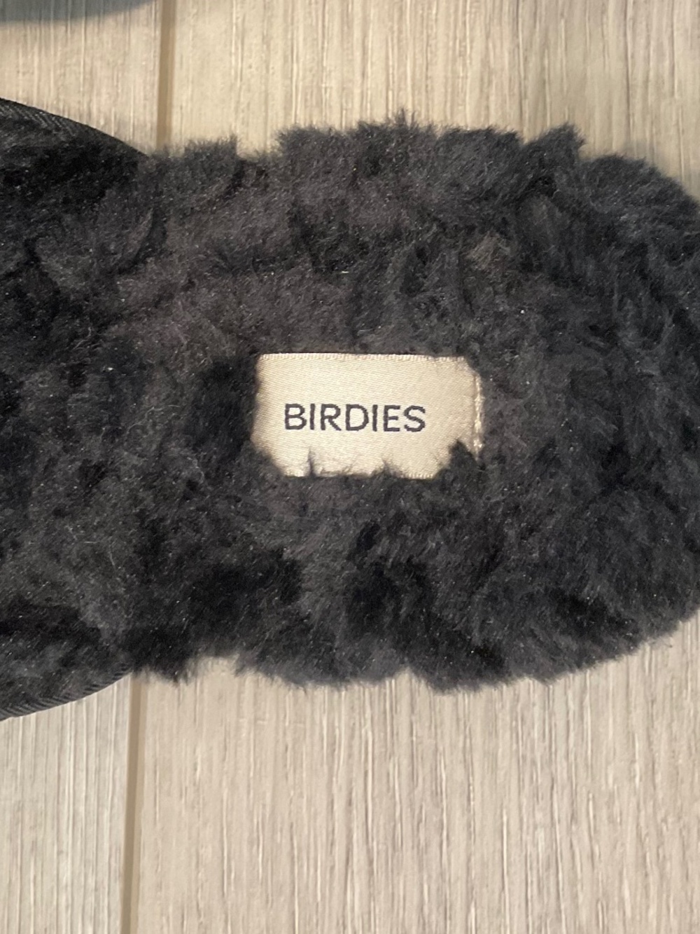 BIRDIES The Phoebe Slide Mule in Black Velvet Size 9 - Picture 4 of 7
